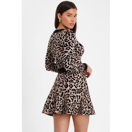 Leopard print skirt quiz hotsell