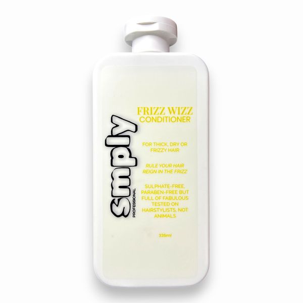 Smply Frizz Wizz Conditioner 335ml for Thick, Dry or Frizzy Hair - Smooth