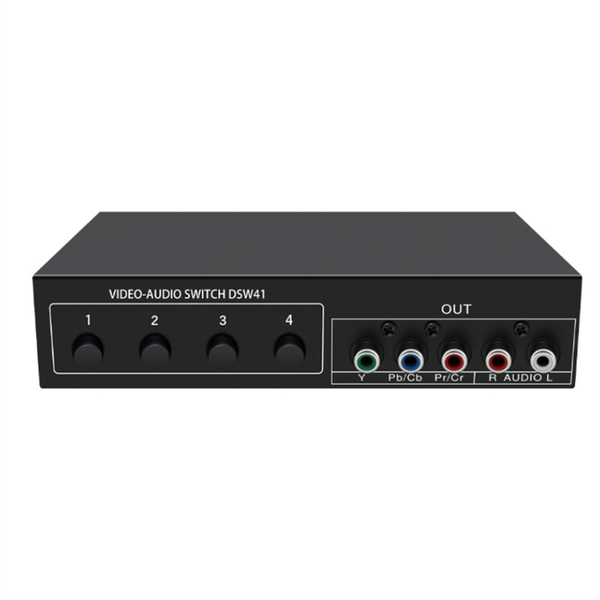 4x1 Component Video Signal Switcher YPbPr YCbCr