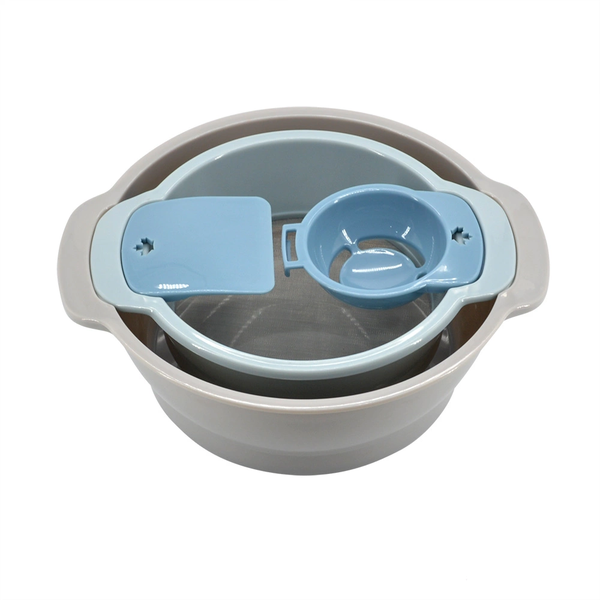 Mini Plastic Flour Sifter Set