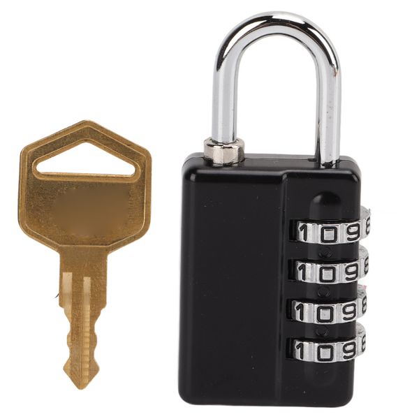 4-Digit Gym Combo Padlock (With Key)