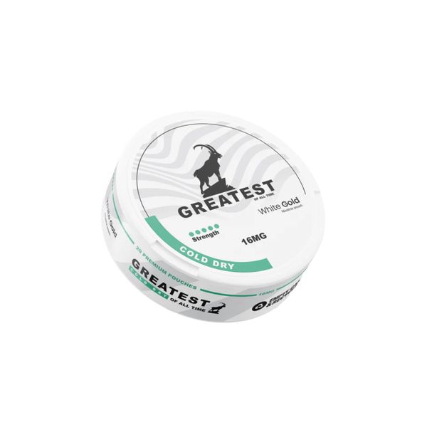Greatest Cold Dry 16 mg Nicotine Pouches