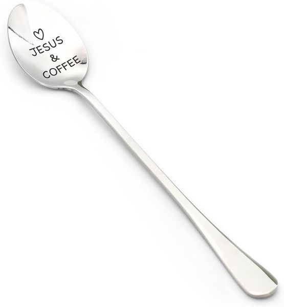 Jesus And Coffee love spoon