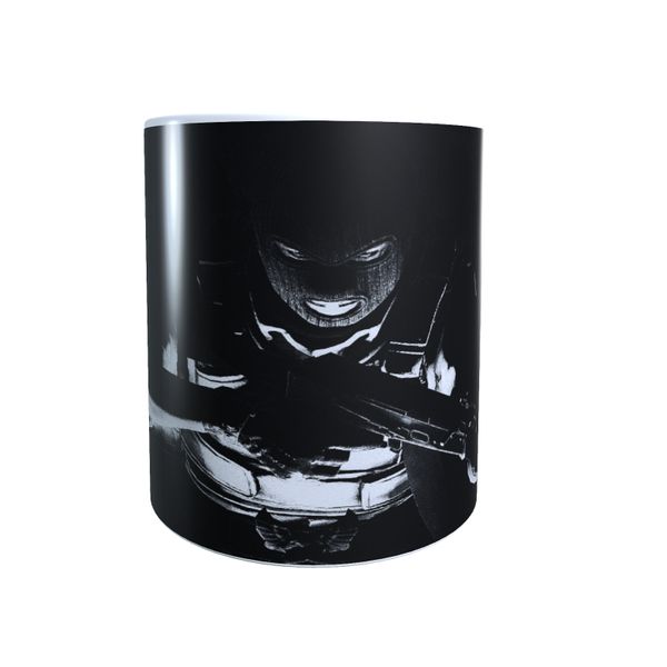 T Black and White Balaclava - Counter Strike Coffee Mug