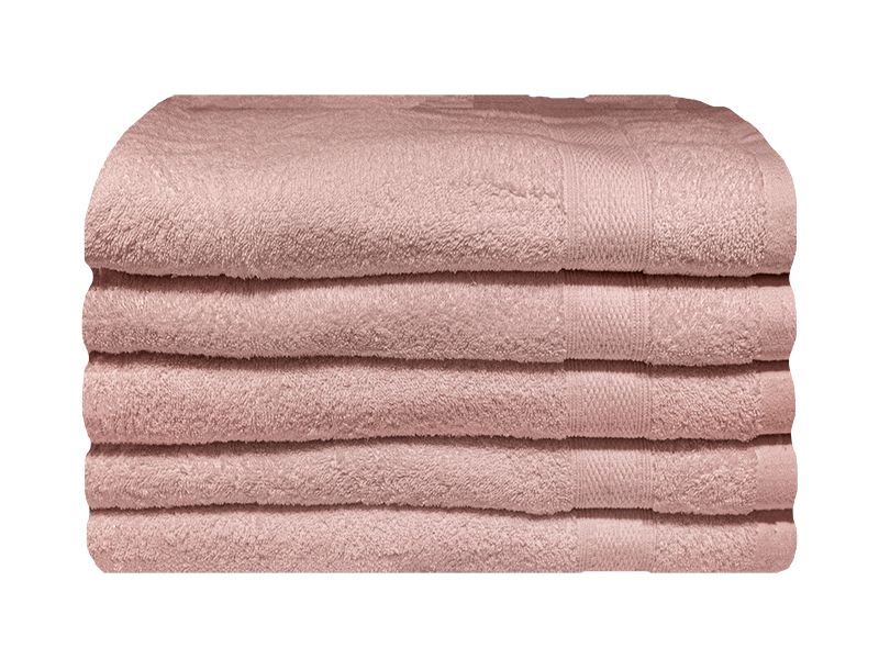 Plush 450GSM 70x130cms Bath Towels - 05 Pc Pack