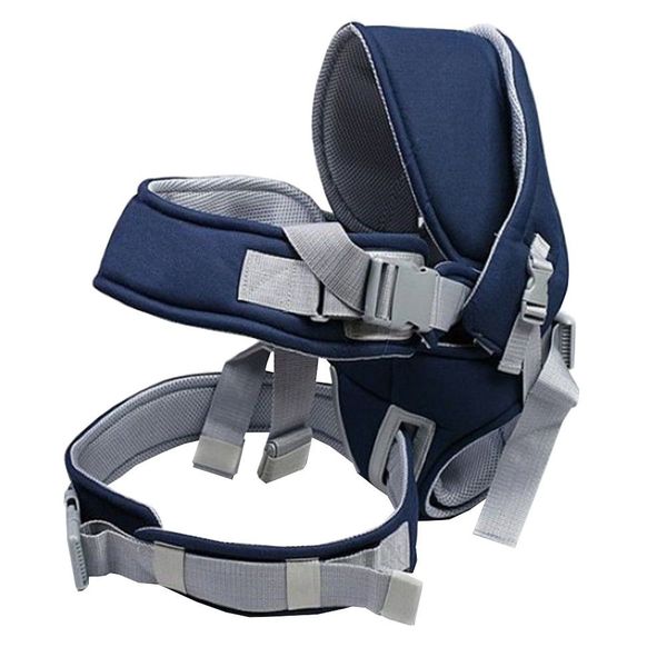 Multifunctional 6-in-1 Ergonomic Baby Carrier - Navy