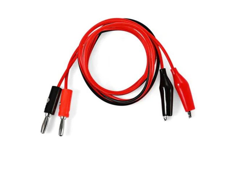 Banana Plug to Crocodile Clip Test Leads