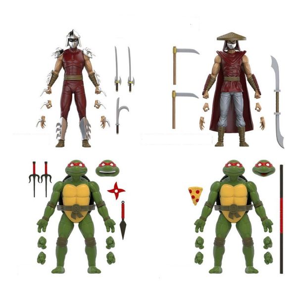 BST AXN TMNT Classic Comic PX Figure 4PC Box Set 2