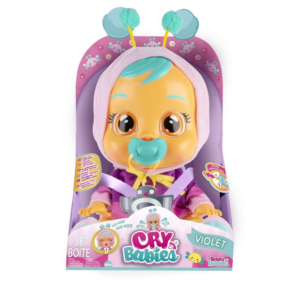 Cry Babies Core Violet Doll