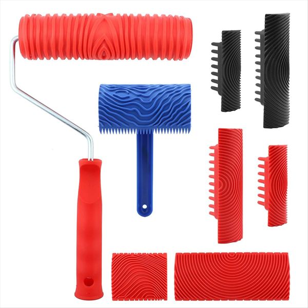 Wood Grain Tool Set - Wood Grain Painting Roller Compatible with Universal