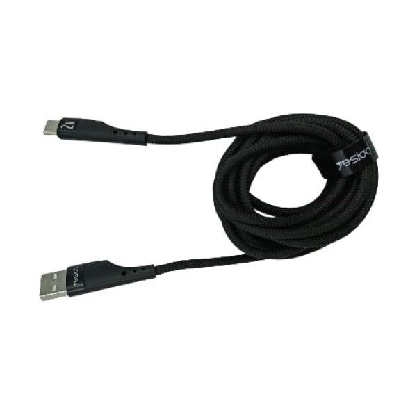 Yesido 3m Braided Type-C Data Transfer And Charging Cable - CA109