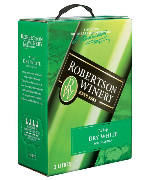 Robertson Winery| Crisp Dry White | 1x 3L