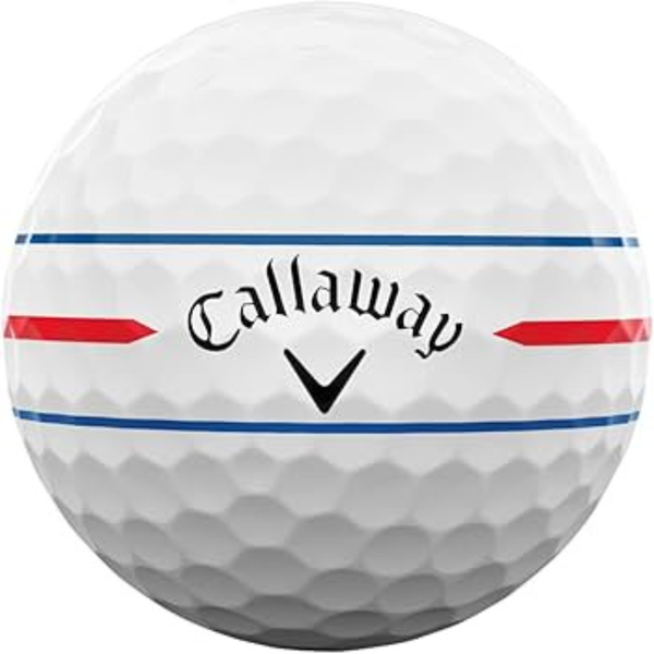 Callaway Chrome Soft Triple Track 360 White Golf Balls - 3-Piece Urethane