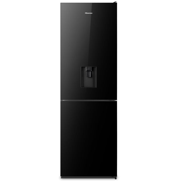 Hisense 305L Bottom Freezer Fridge with Water Dispenser- Black Mirror