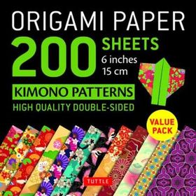 Origami Paper in a Box - Abstract Patterns: 192 Sheets of Tuttle Origami  Paper: 6x6 Inch Origami Paper Printed with 10 Different Patterns: 32-Page  Ins (Other)