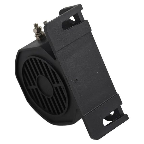 Universal Backup Alarm Type FM110 12V-48V Hooter Horn - Black