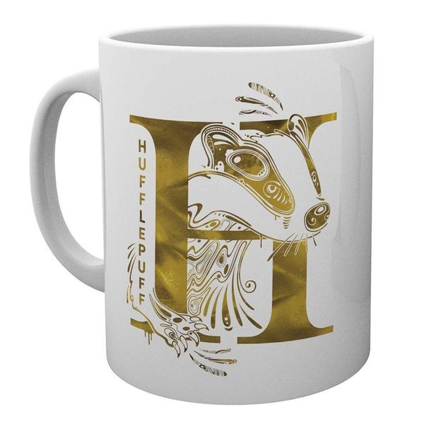 Harry Potter - Hufflepuff Monogram Mug
