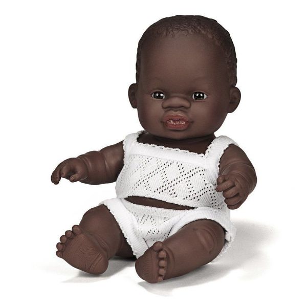 Miniland Dolls (Baby African Girl) 21cm