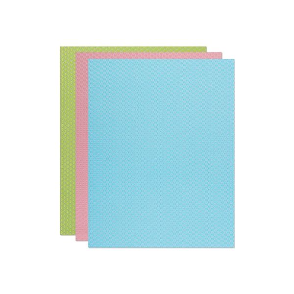 Pruchef 6 Pieces Washable Refrigerator Mats for Refrigerator Shelves Drawer