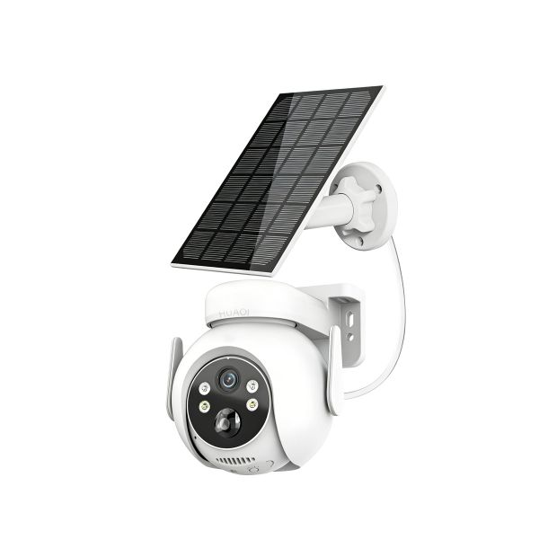 4G Solar Security Camera 8MP,No WiFi Needed,10400mAh Battery HUAOI