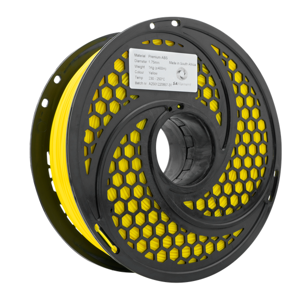 SA Filament ABS Premium Filament 1kg - Yellow