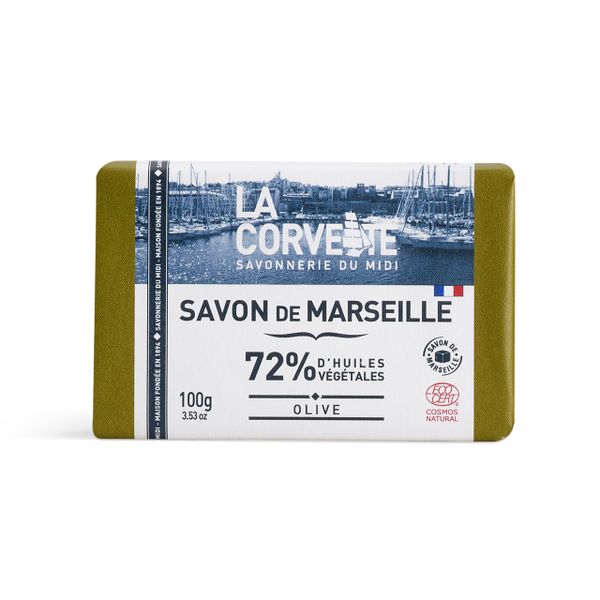La Corvette Savon De Marseille | Olive | 100g Soap Bar