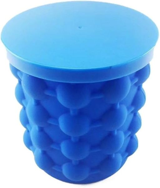 Hub's Genie Silicone Ice Cube Maker And Ice Bucket