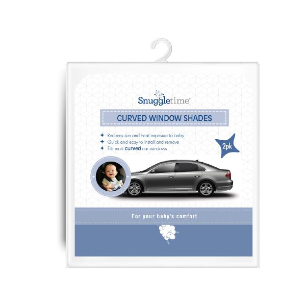 Snuggletime - Curved Window Shades (Medium Size Cars) - 2 pack