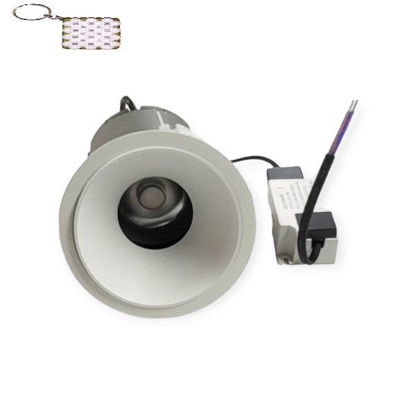 Recessed LED Round Spotlight 18W+Key Holder
