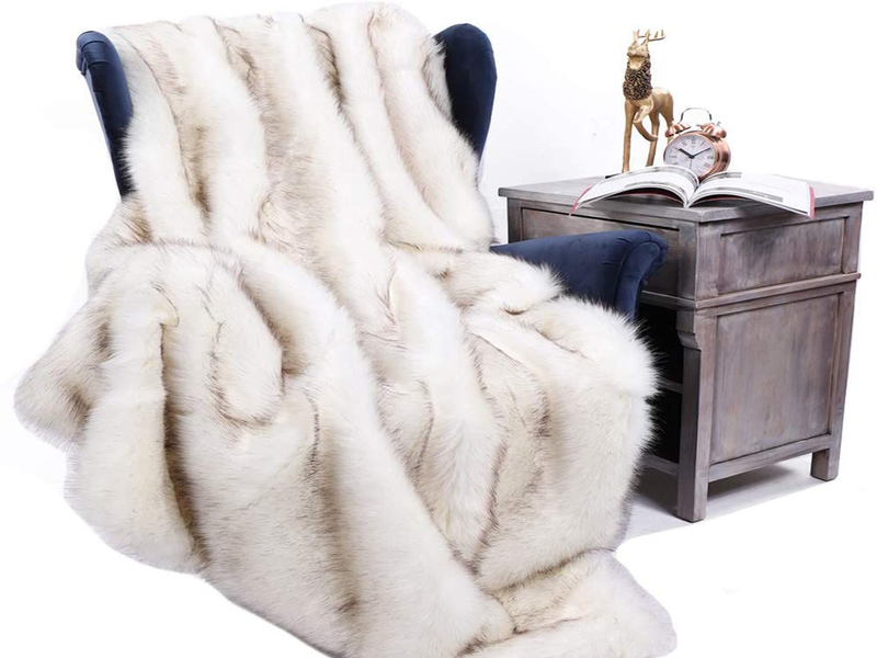 Faux Fur Throw
