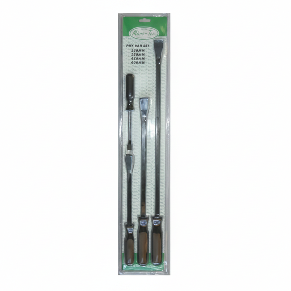 Heavy-Duty Pry Bar Set - 4 Piece (8cm, 12cm, 18cm, 24cm)