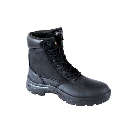 Black discount security boots