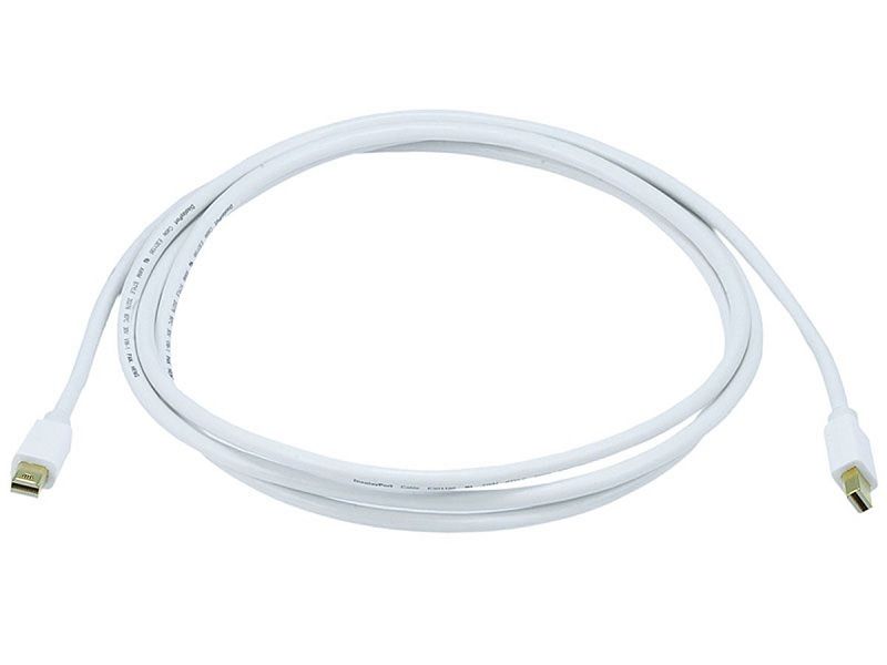 Mini Display Port Cable 1.8m - White (ZA-MDP-1.8M)