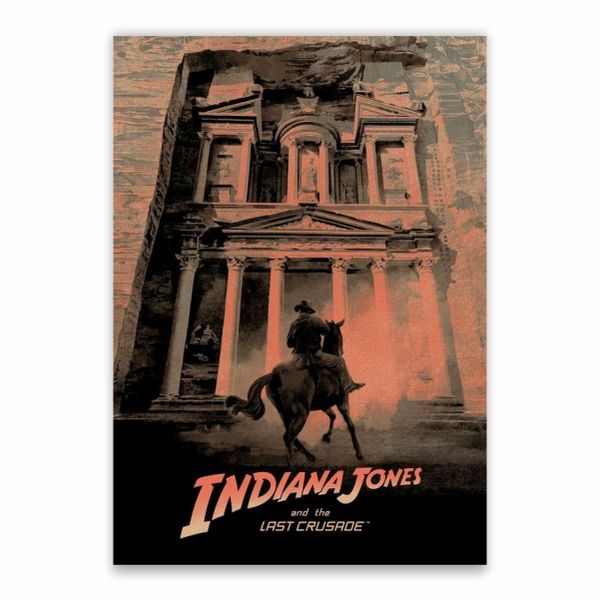 Indiana Jones Petra Jordan Poster - A1