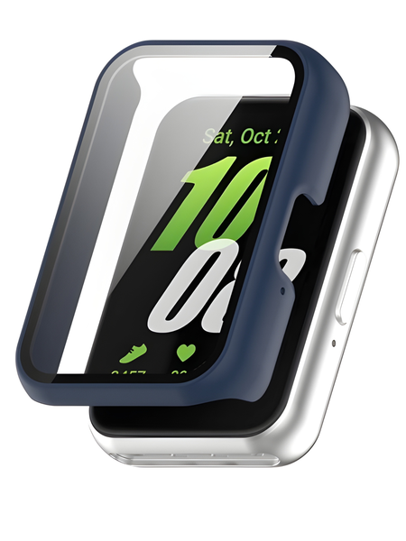 Full Protective Case Compatible With Samsung Galaxy Fit 3 SM-R390-Navy