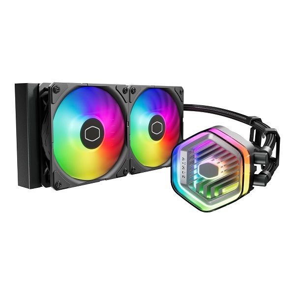 Cooler Master MasterLiquid 240mm Atmos ARGB Liquid Cooler-BK