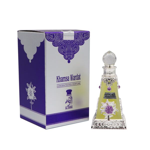 Al Towba Khamsa Wardat Concentrated Perfume Oil (CPO) 25 ml - Attar