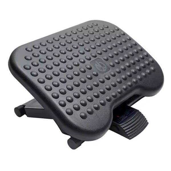 JJ Brothers-Ergonomic Office Adjustable Plastic Massage Footrest under desk
