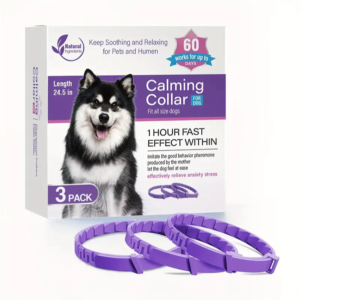 3pcs Ultimate Calming Collar for small, medium &amp; large dogs