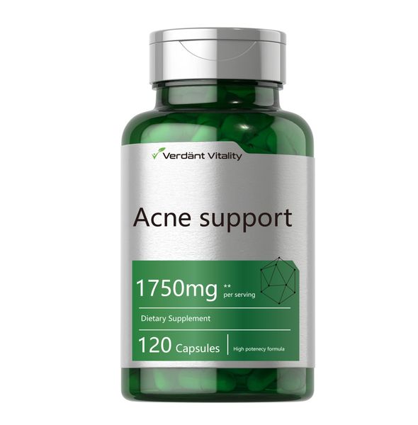 Verdant Vitality - Acne Support - 120 Capsules