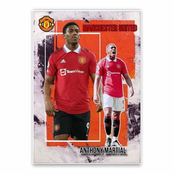 Anthony Martial Manchester United Poster - A1