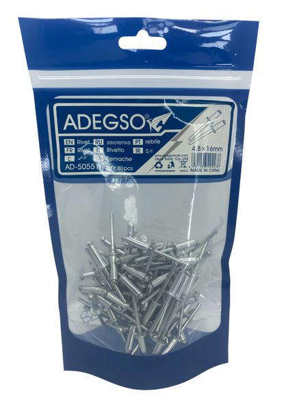 Adegso Blind Rivet 4.8x16mm 80pcs