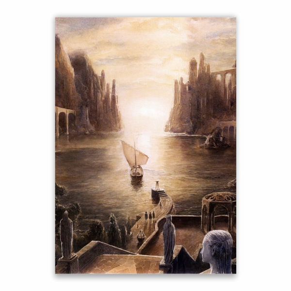 Departure To The Undying Lands Poster - A1