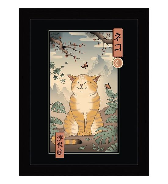 Vincent Trinidad (Edo Cat) Framed Collector Print 40cm x 30cm