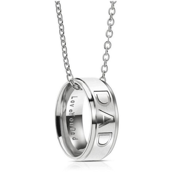 Stainless Steel Pendant Necklace - DAD