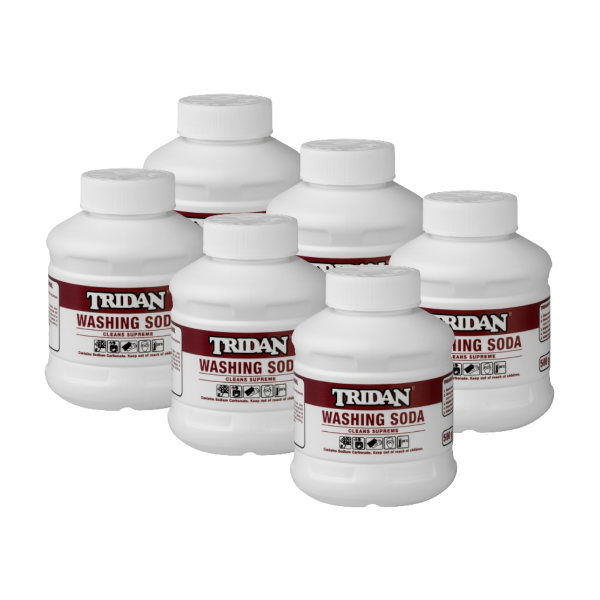 Tridan Washing Soda - 500g - 6 Pack