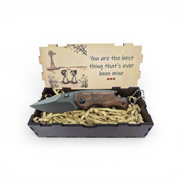 Pocket Knife X44 Gift Box- (You are the best thing thats ever been mine)