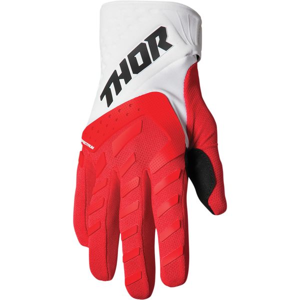 Thor Spectrum Red/White Gloves image