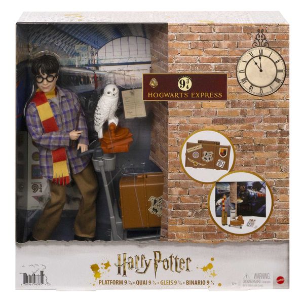 Harry Potter 9 3/4 Platform Doll With Hedwig &amp; Accessories