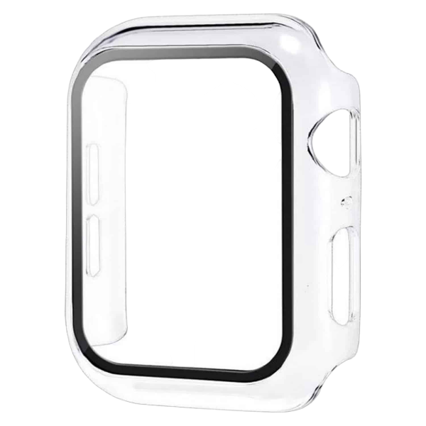 UNIPHA - Full Watch Protector Case And Glass For 40mm Apple Watch - Clear